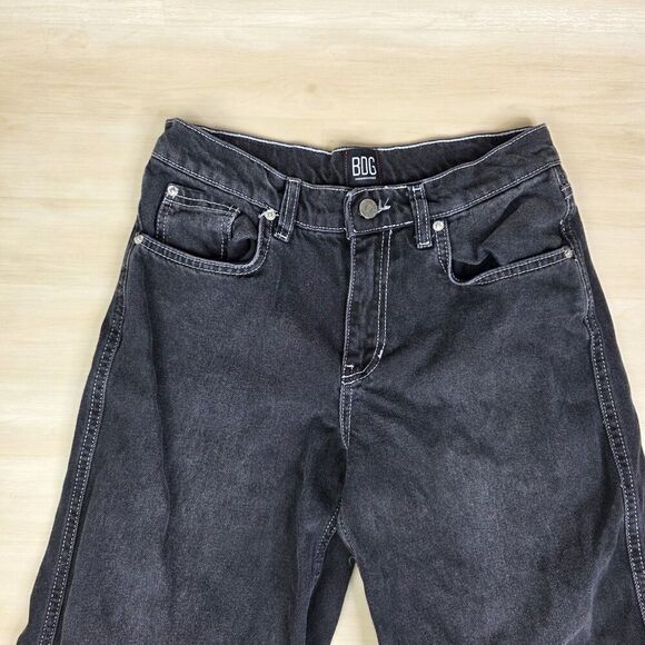 Urban Outfitters BDG Y2K Ankle Cargo Wide Leg Denim‎ Jeans Pants Size 26 - Picture 3 of 10